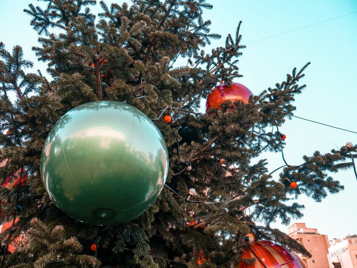 Árbol de Navidad en Calella para las fiestas navideñas