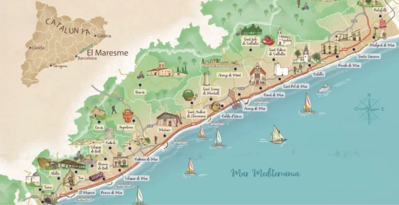 Charming villages near Calella