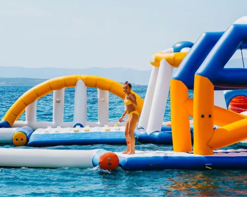 Parc aquatique flottant de Calella